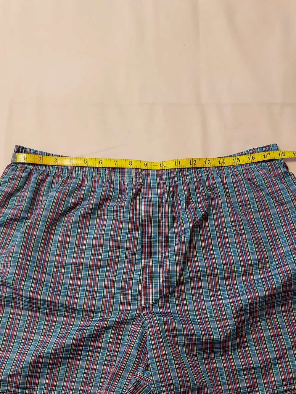 Fruit of the Loom and James Franco Plaid Boxer Shorts Bundle